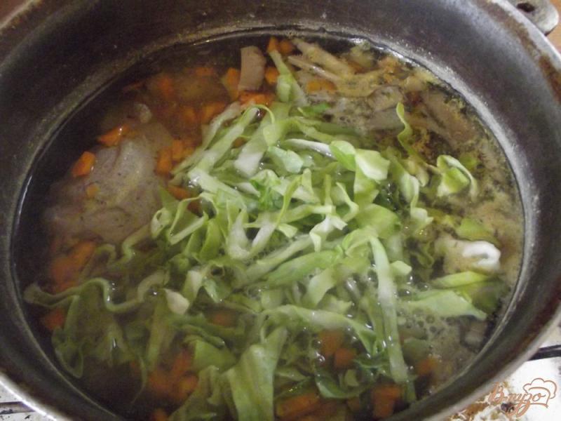 Фото приготовление рецепта: Суп из вешанок с говядиной шаг №5
