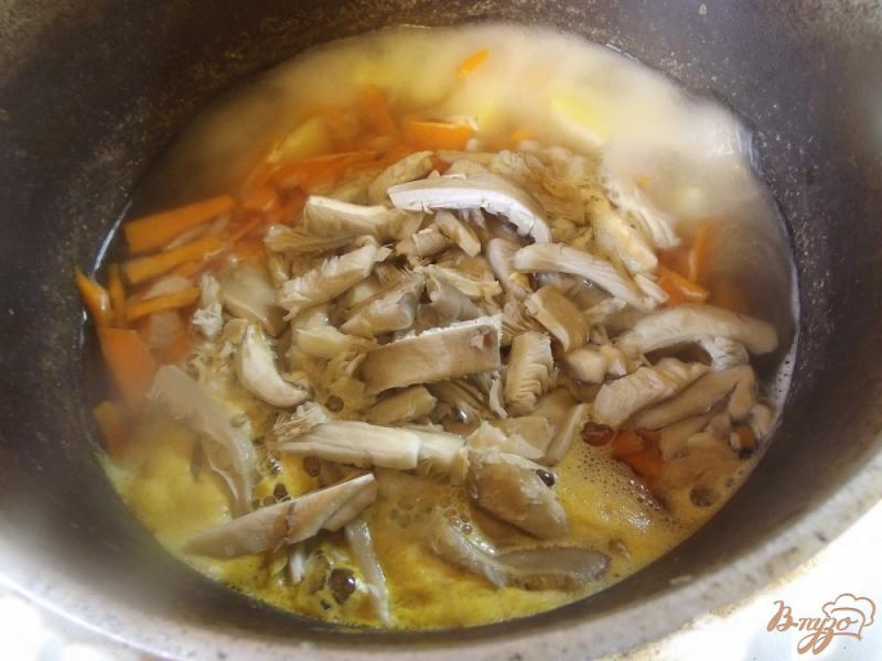 Фото приготовление рецепта: Суп с вешанками шаг №6