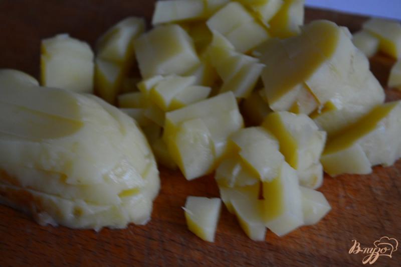 Фото приготовление рецепта: Свекольный салат с обжаренным картофелем шаг №1