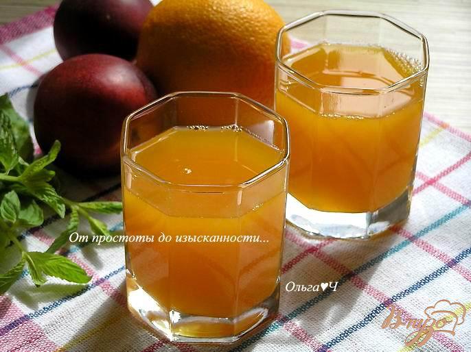 Фото приготовление рецепта: Напиток из тыквы и грейпфрута шаг №4