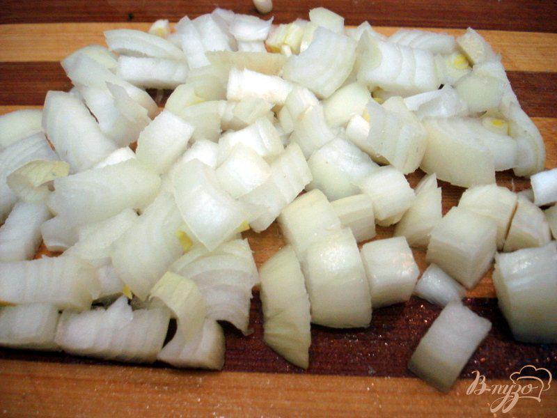 Фото приготовление рецепта: Свинина с фасолью и овощами шаг №3