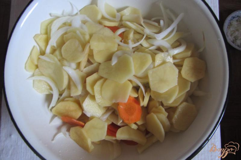 Фото приготовление рецепта: Картофель запеченный в рукаве на водяной бане шаг №1