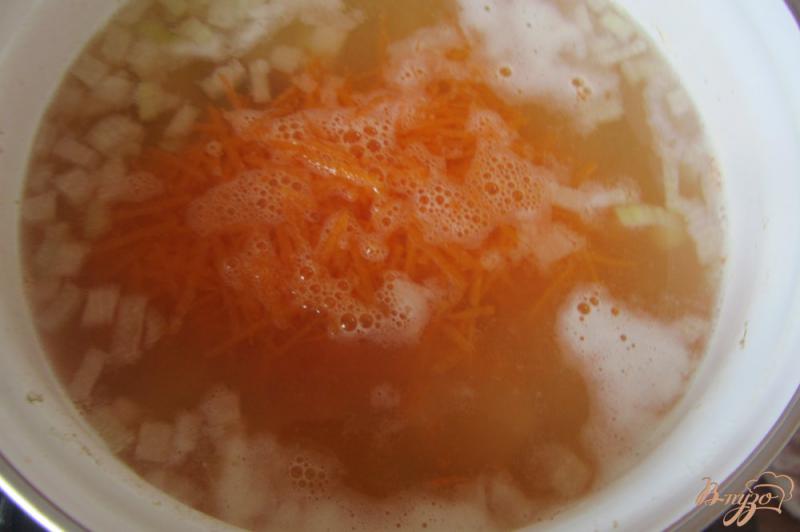 Фото приготовление рецепта: Гороховый суп с индейки без зажарки шаг №7