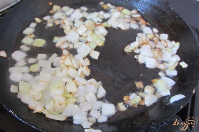 Фото приготовление рецепта: Холодная закуска из баклажанов с помидорами шаг №4