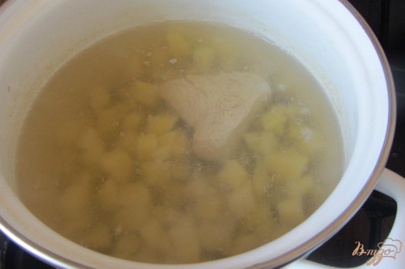Фото приготовление рецепта: Гречневый суп на индейки без зажарки шаг №4