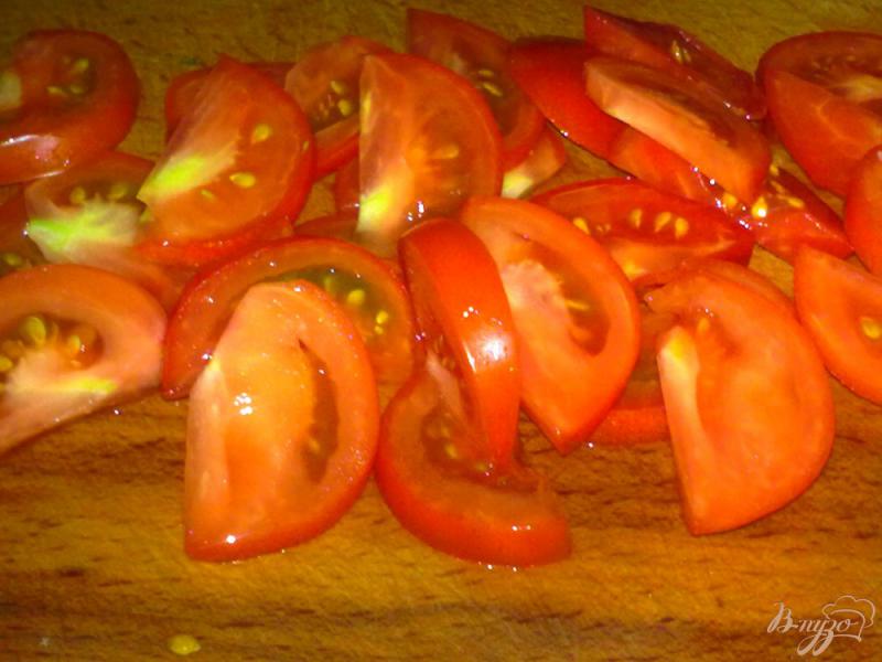 Фото приготовление рецепта: Салат с капустой и грибами «Витаминный» шаг №3