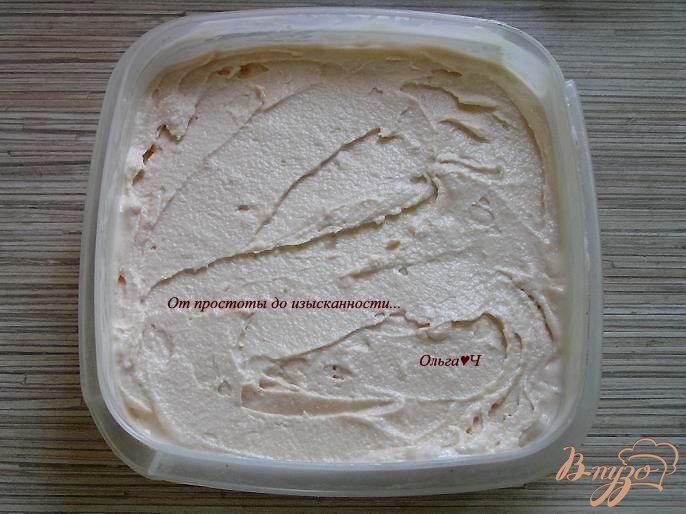 Фото приготовление рецепта: Томатное мороженое с лимонным кремом шаг №6
