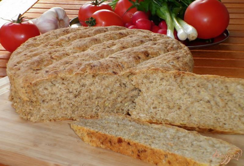 Фото приготовление рецепта: Хлеб с цуккини и луком шаг №9