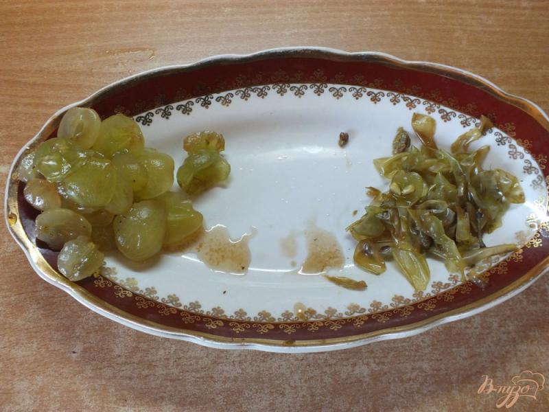 Фото приготовление рецепта: Белый щербет трио: груша, яблоко, виноград шаг №2