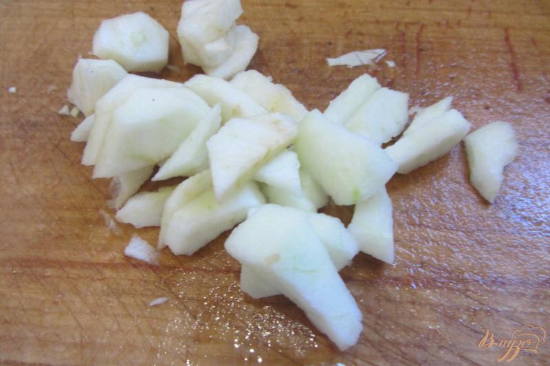 Фото приготовление рецепта: Борщ по-полтавски с грибами и яблоками шаг №10
