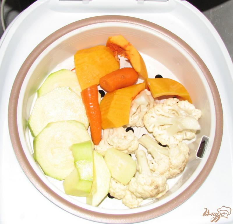 Фото приготовление рецепта: Овощи на пару – детское питание шаг №1