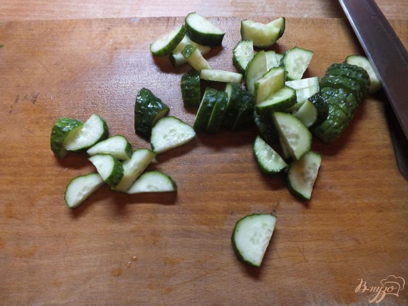 Фото приготовление рецепта: Салат с сырыми кабачками шаг №1