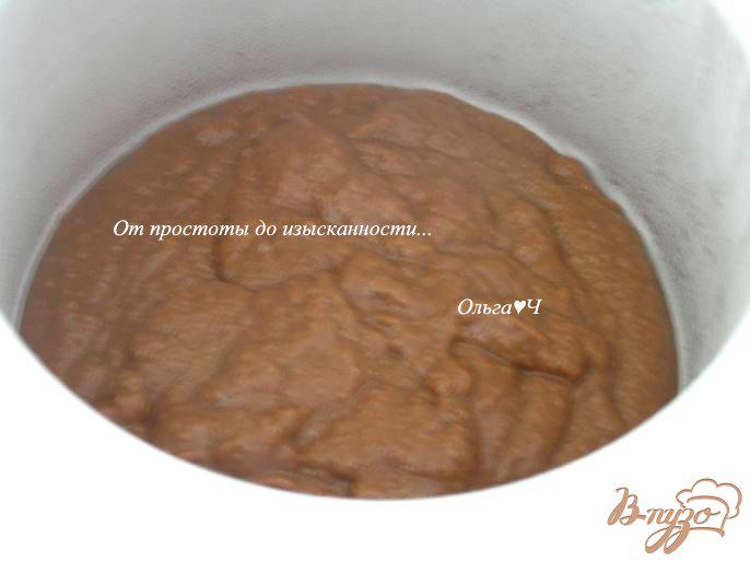 Фото приготовление рецепта: Шоколадно-лимонное мороженое шаг №4