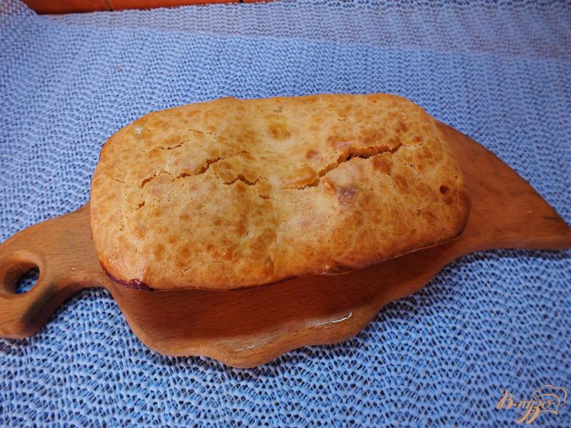 Фото приготовление рецепта: Мягкий хлеб с бананом шаг №6