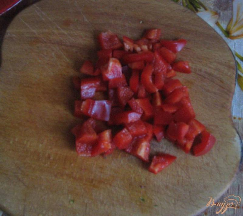 Фото приготовление рецепта: Салат из помидоров и печеных баклажан шаг №4