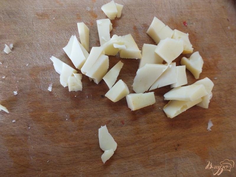 Фото приготовление рецепта: Салат с сыром и базиликом из печеных овощей шаг №8