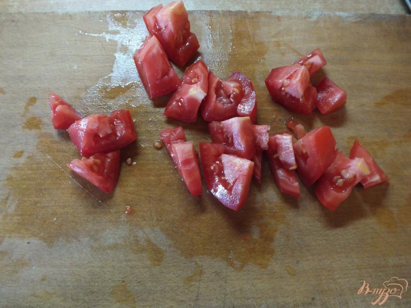 Фото приготовление рецепта: Гречка с томатами и куриными желудками шаг №4