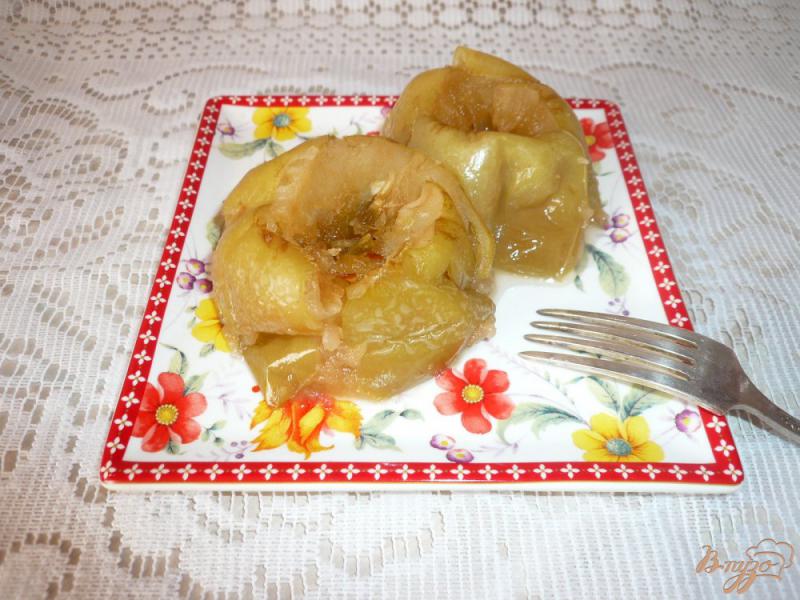 Фото приготовление рецепта: Яблоки, запеченные в мультиварке шаг №4