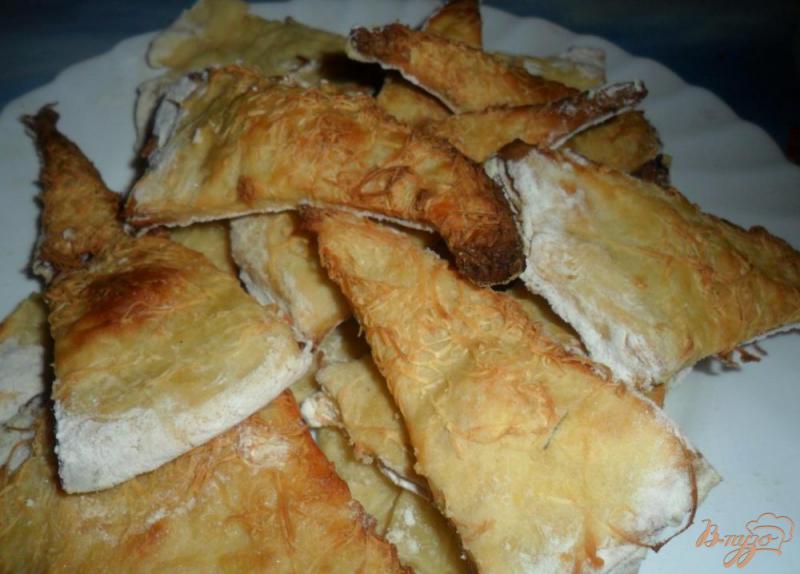 Фото приготовление рецепта: Картофельное слоеное печенье шаг №5