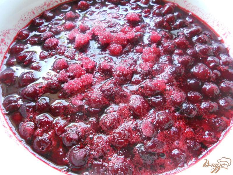 Фото приготовление рецепта: Варенье вишневое, с ароматом кофе и какао шаг №1