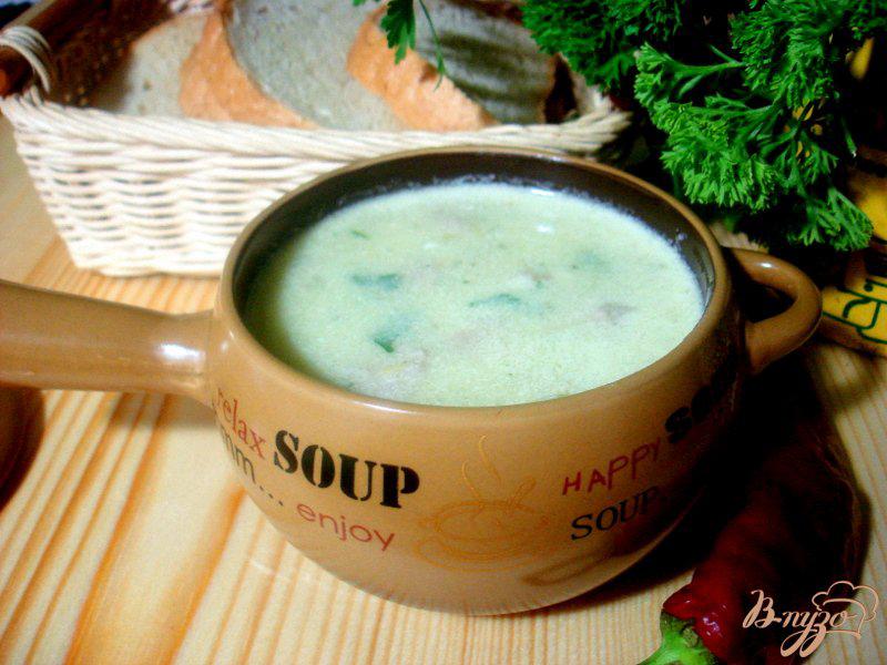 Фото приготовление рецепта: Суп пюре из цукини с фрикадельками шаг №10