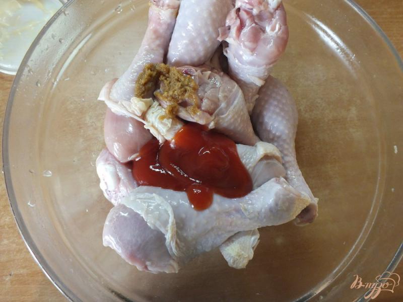 Фото приготовление рецепта: Шашлык из вымоченных куриных голеней шаг №3