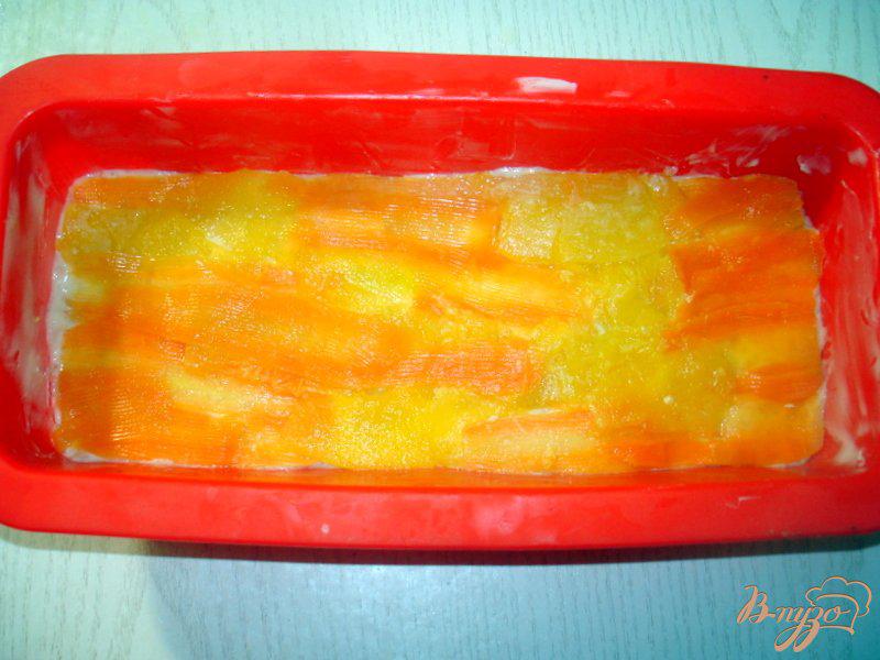 Фото приготовление рецепта: Куриное суфле с тыквой и морковью шаг №7
