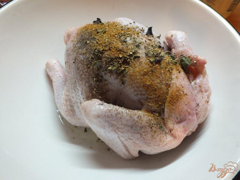 Фото приготовление рецепта: Цыпленок с розмарином шаг №5
