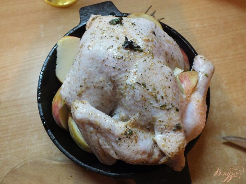 Фото приготовление рецепта: Цыпленок с розмарином шаг №9