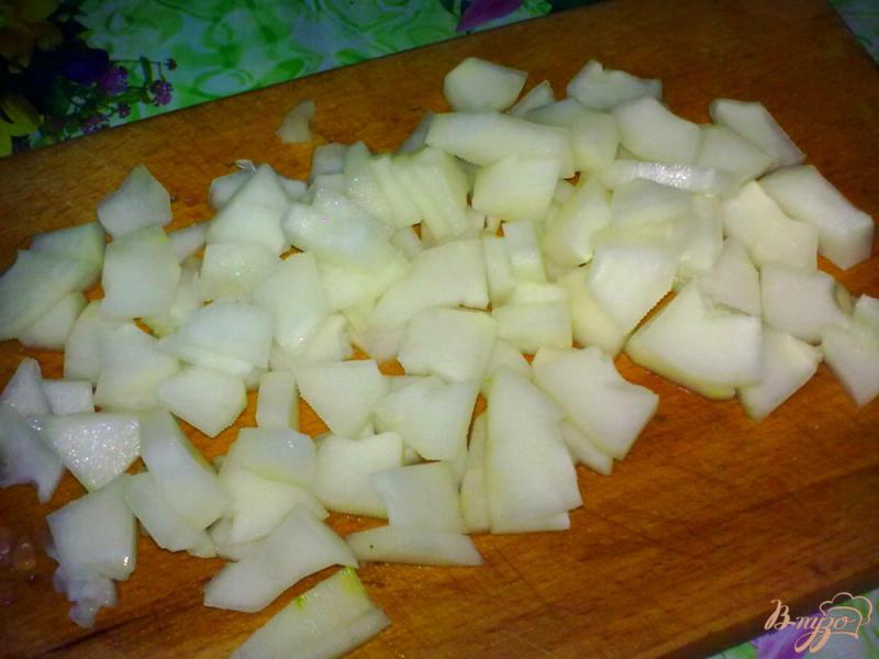 Фото приготовление рецепта: Салат из кабачка и огурца шаг №1