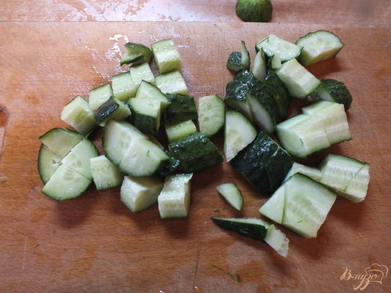 Фото приготовление рецепта: Салат с лаймово-медовой заправкой шаг №1