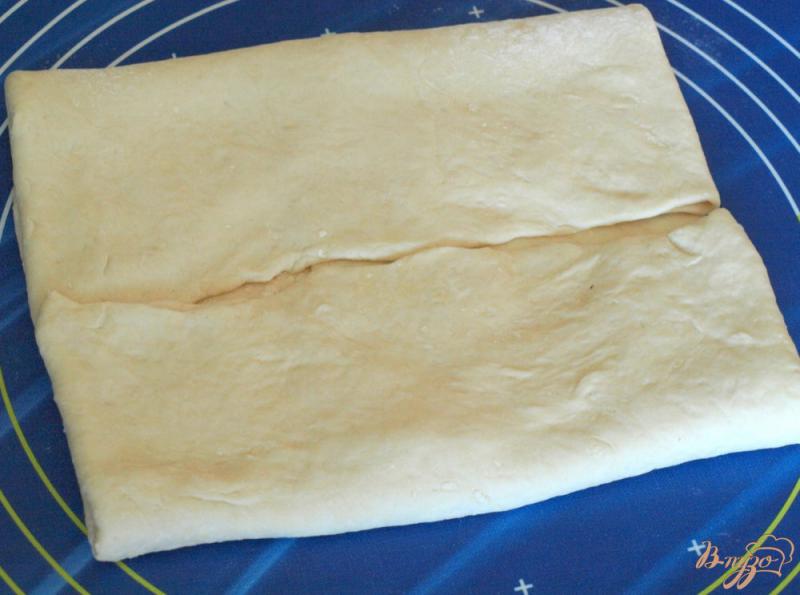 Фото приготовление рецепта: Слоёный хлеб - Pan de hojaldre шаг №5