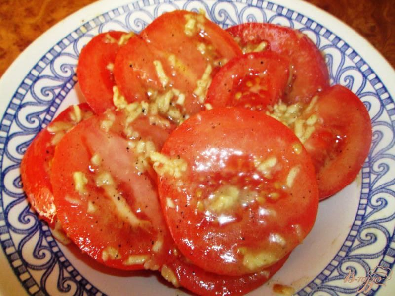 Фото приготовление рецепта: Острая закуска с помидорами шаг №9
