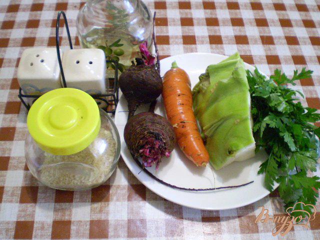 Фото приготовление рецепта: Салат с кольраби и кунжутом шаг №1