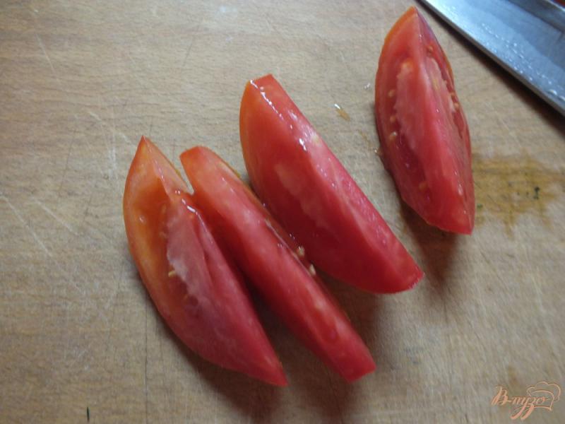 Фото приготовление рецепта: Фритата с помидорами шаг №6