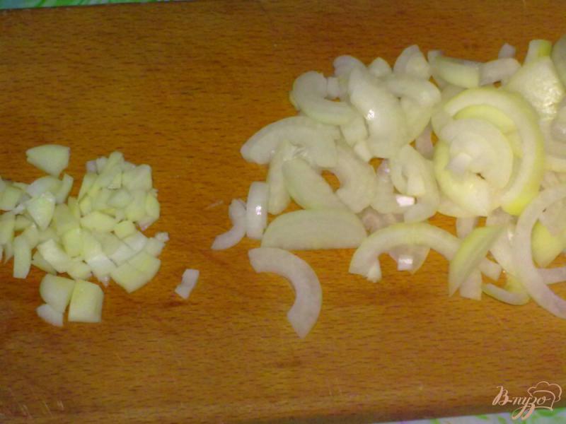 Фото приготовление рецепта: Суп сырный шаг №3