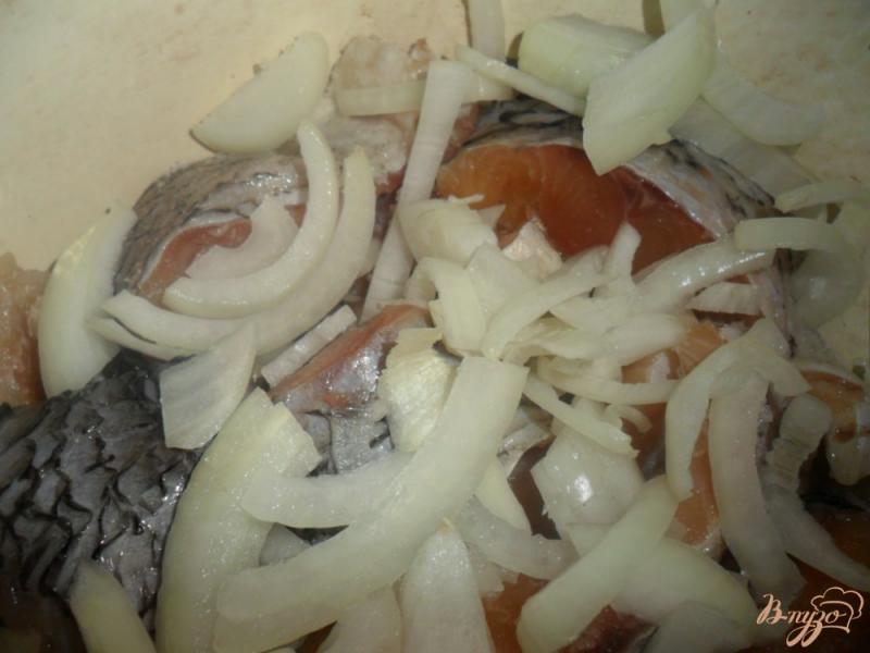 Фото приготовление рецепта: Рыба как консерва шаг №2