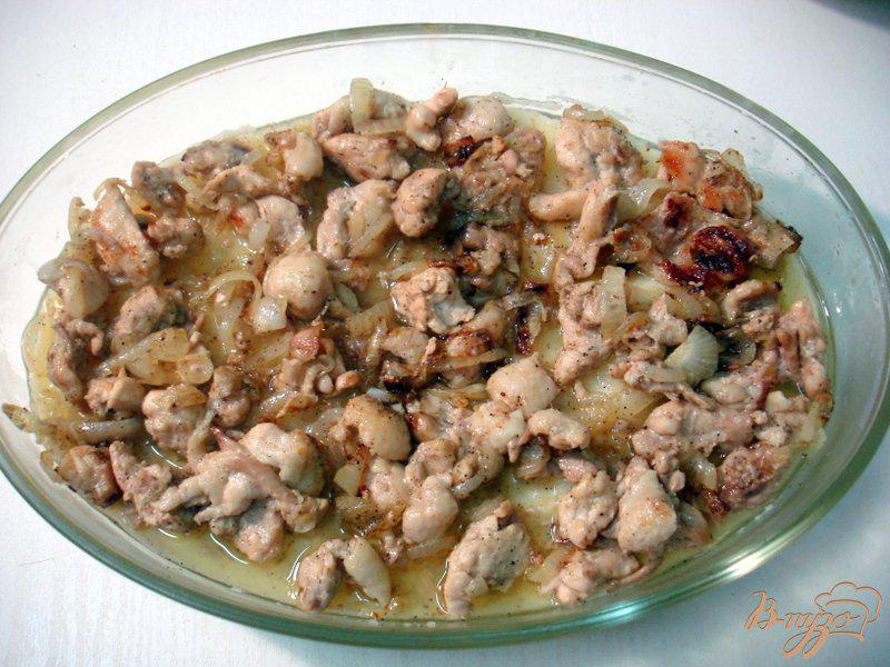 Фото приготовление рецепта: Картофельная запеканка с мясом шаг №5