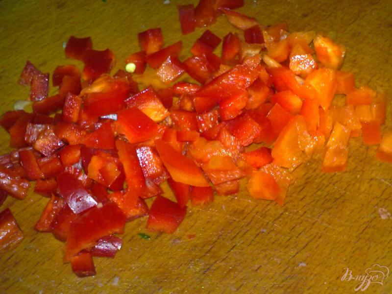 Фото приготовление рецепта: Салат с макаронами шаг №3