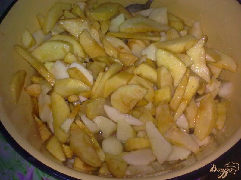 Фото приготовление рецепта: Яблочное варенье с корицей и клюквой шаг №2