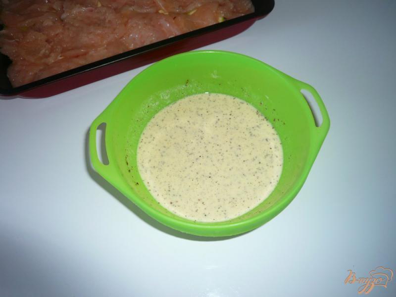 Фото приготовление рецепта: Куриное филе с кабачком шаг №5