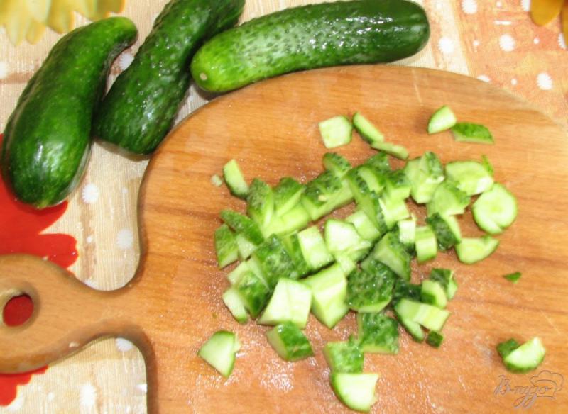 Фото приготовление рецепта: Салат под оливье шаг №6