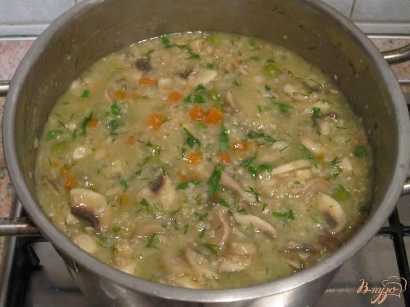 Фото приготовление рецепта: Немецкий густой суп «Айнтопф» шаг №9