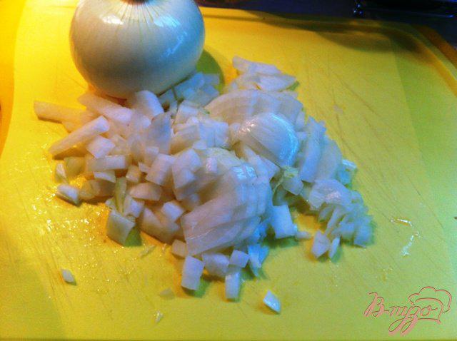 Фото приготовление рецепта: Овощное рагу с оливками шаг №3