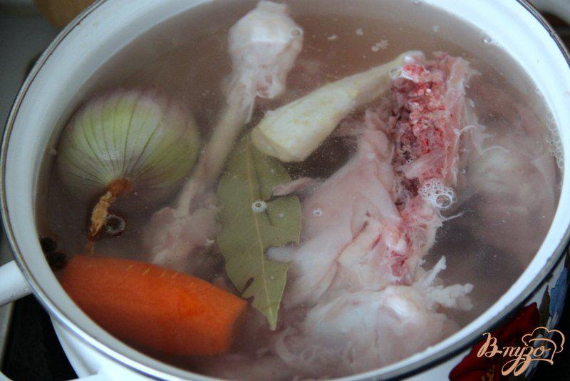 Фото приготовление рецепта: Суп-пюре с тыквой и овощами, с рисом шаг №1