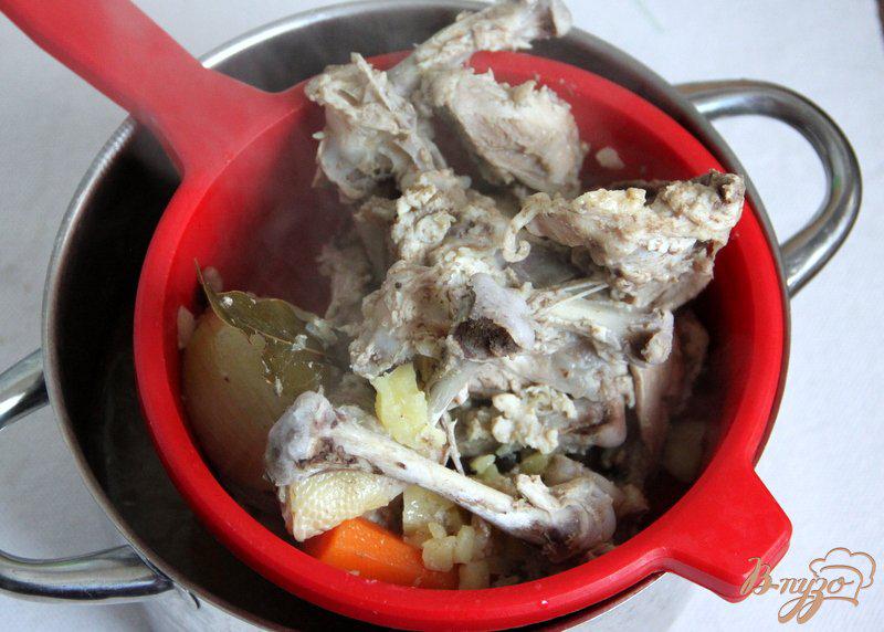 Фото приготовление рецепта: Суп-пюре с тыквой и овощами, с рисом шаг №2