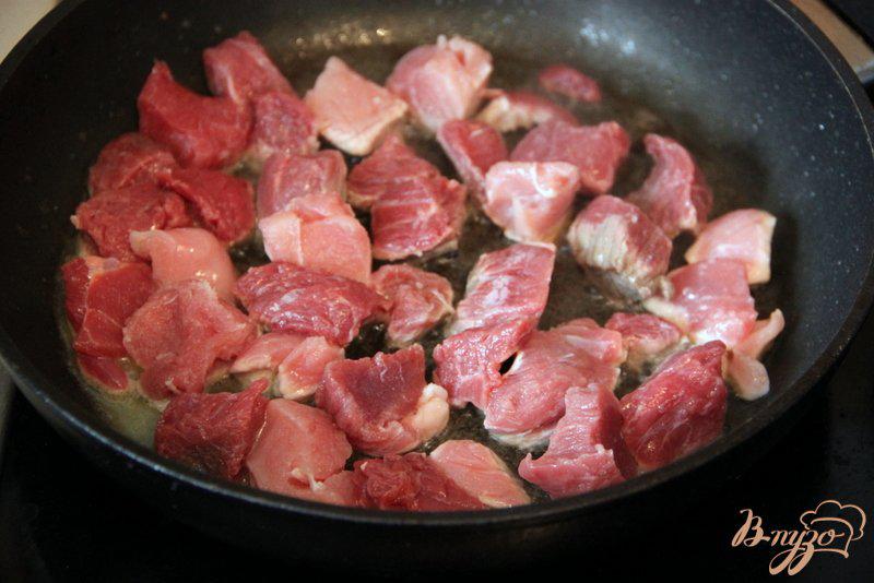 Фото приготовление рецепта: Гуляш из свинины  тыквы по-немецки шаг №1
