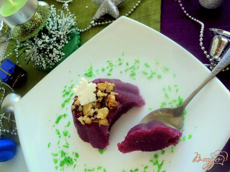 Фото приготовление рецепта: Пеламуша – десерт из виноградного сока шаг №6