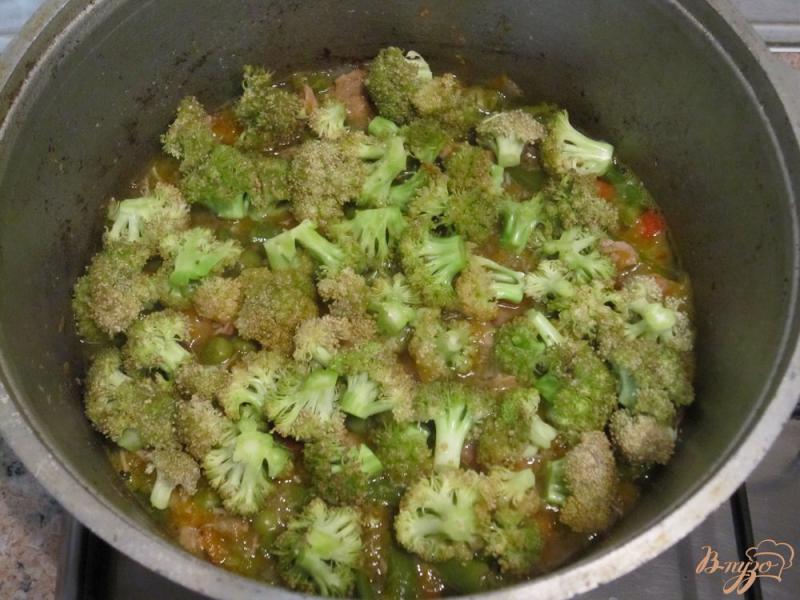 Фото приготовление рецепта: Рагу с овощами шаг №8