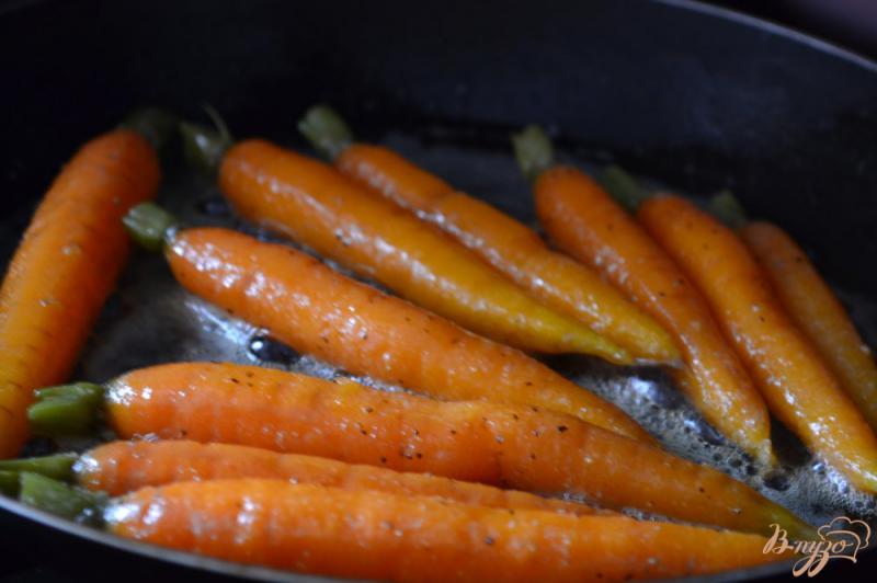 Фото приготовление рецепта: Овощи со сливочным соусом шаг №3